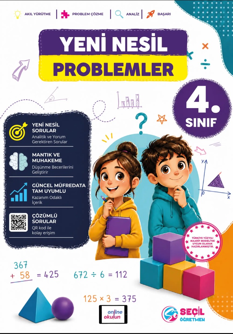 4. Sınıf Yeni Nesil Problemler Kitabı